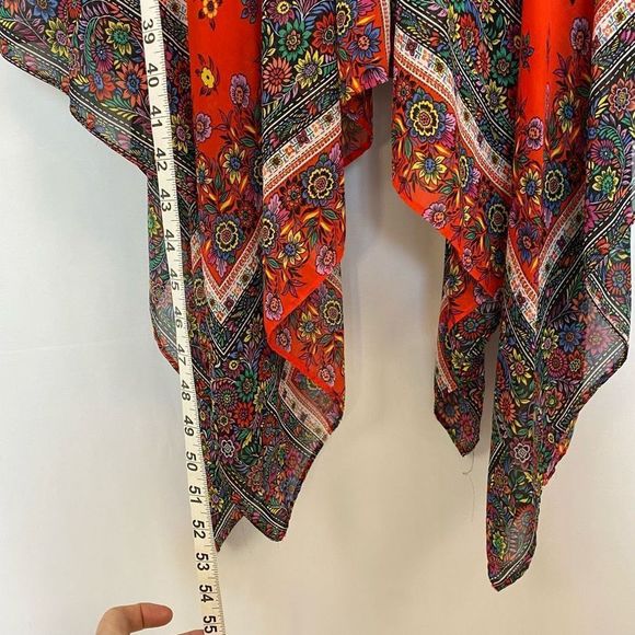 Nanette Lepore Midi Dress Red Sleeveless Woman’s Sz 10 - Picture 10 of 13